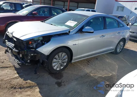 2016 Hyundai Sonata Hybrid Se from USA, damaged, VIN KMHE24L11GA016462